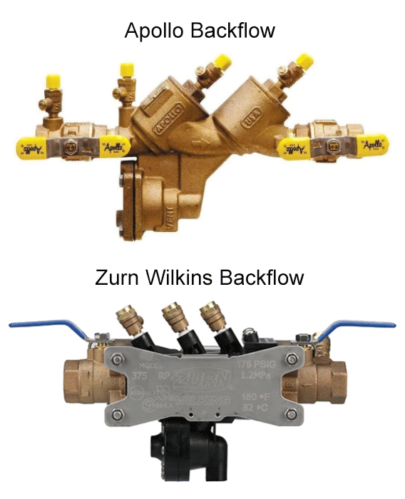 Apollo backflow valve and Zurn Wilkins Backflow repair in Utah by Lawncare MVP