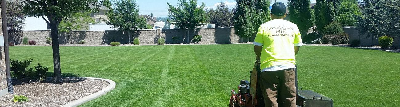 Utah mowing service by Lawn Care MVP